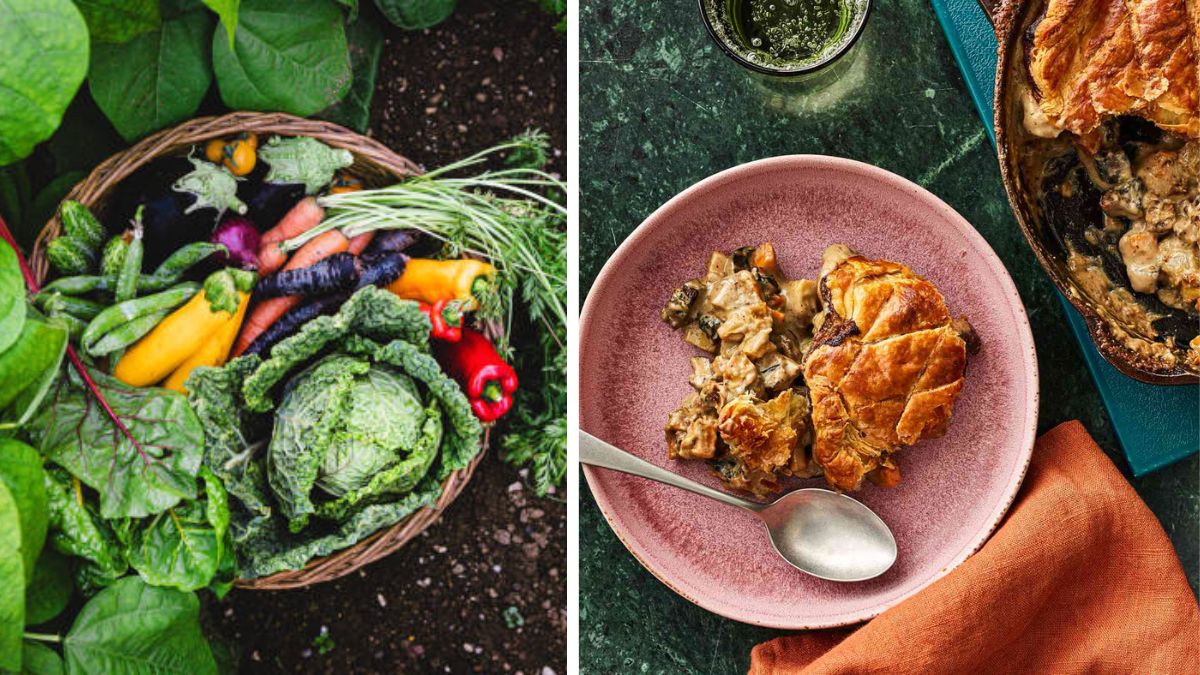 Backyard Veggies for Veggie Pot Pie