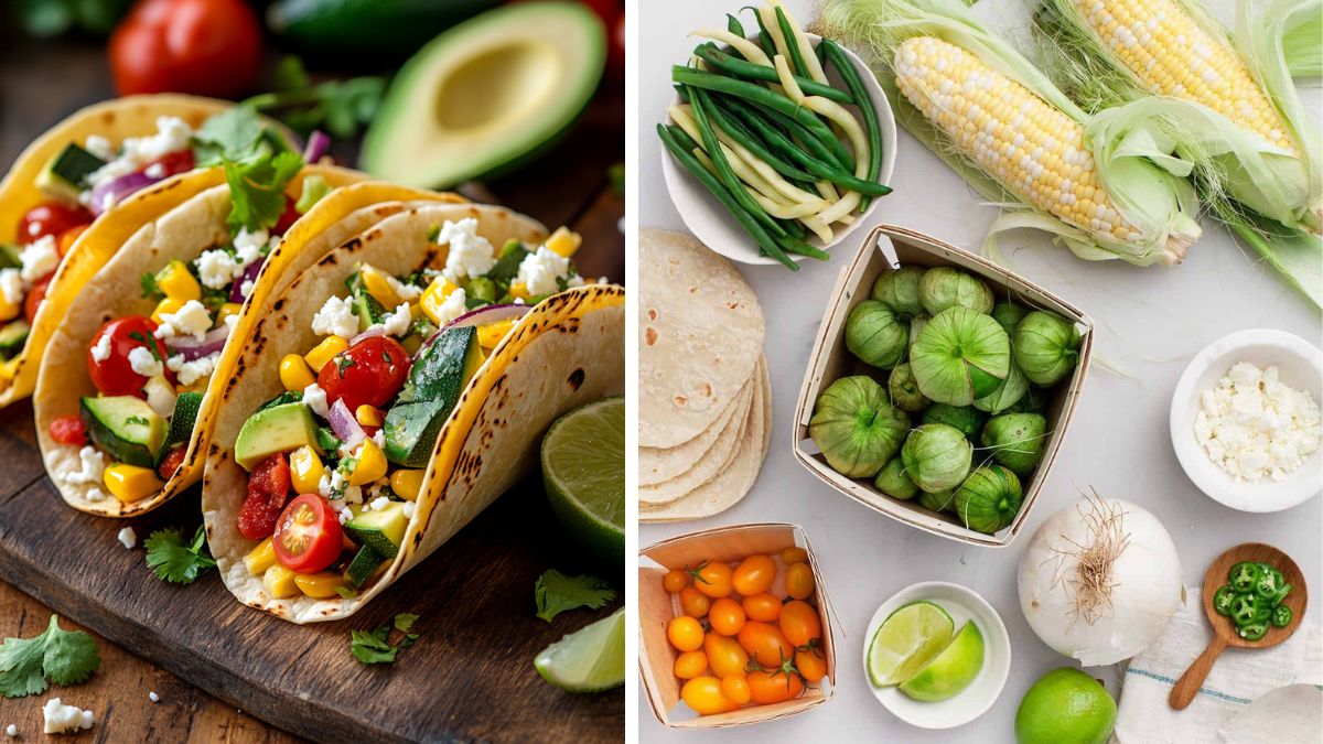 Summer Garden Staples for Fresh Vegetarian Tacos