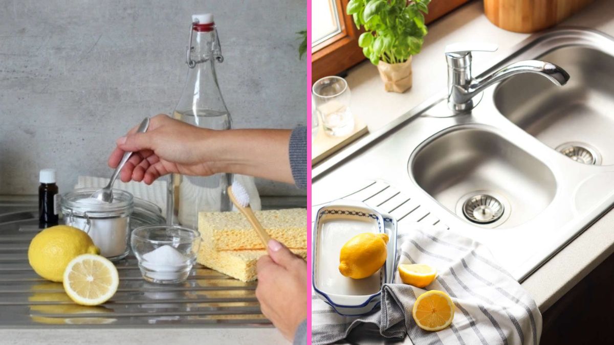 I Mixed Lemon Juice with Salt to Clean My Sink and It Sparkled Instantly