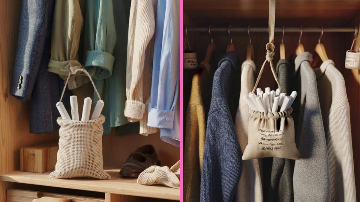 I Put Chalk in My Closet and the Musty Smell Disappeared