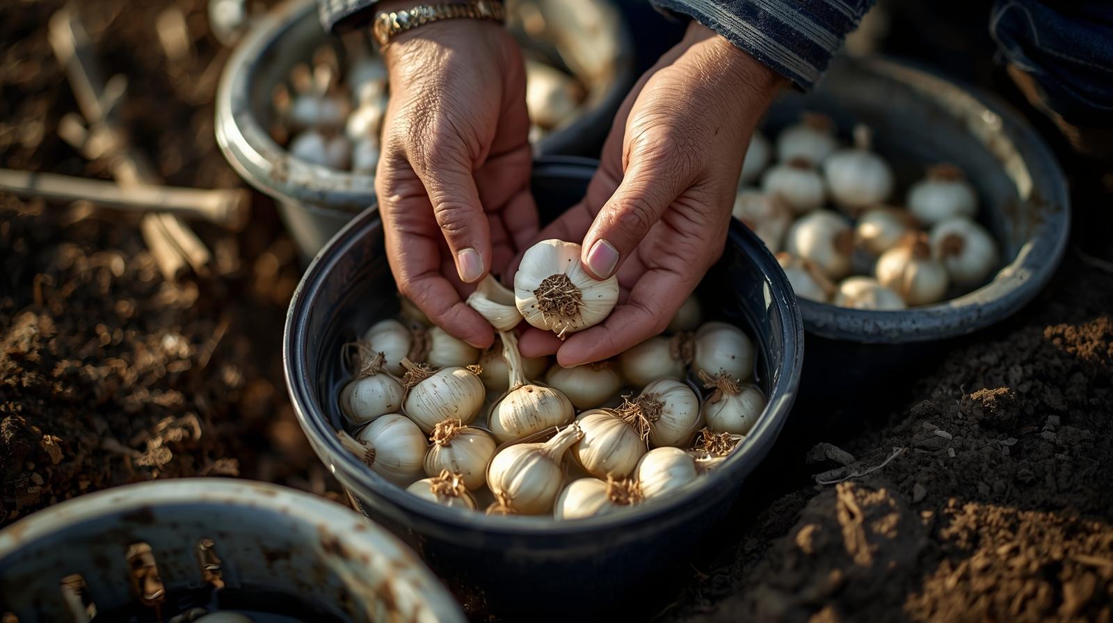 Why Farmers Soak Garlic Before Planting: The Powerful Technique Behind Bigger and Healthier Bulbs