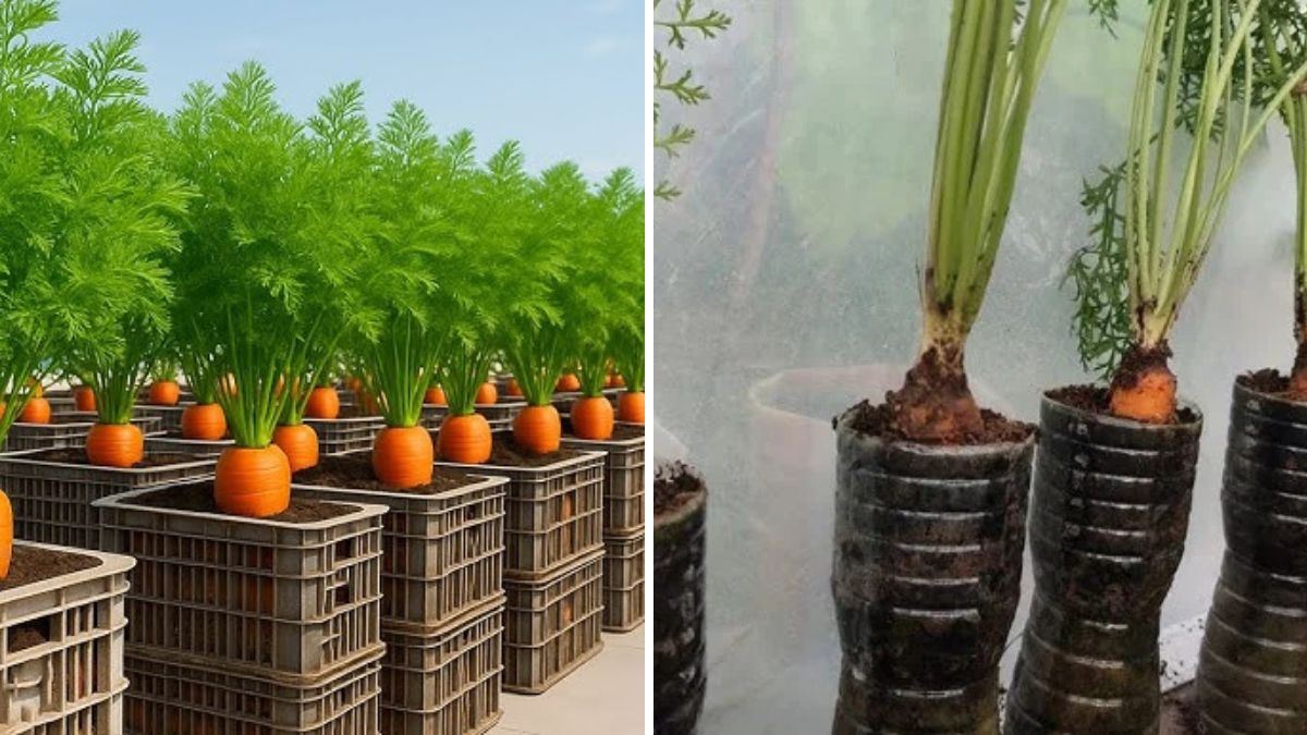 From Hanging Bottles to a Lush Balcony Carrot Farm — The High-Yield Urban Growing Trick Everyone Should Try!
