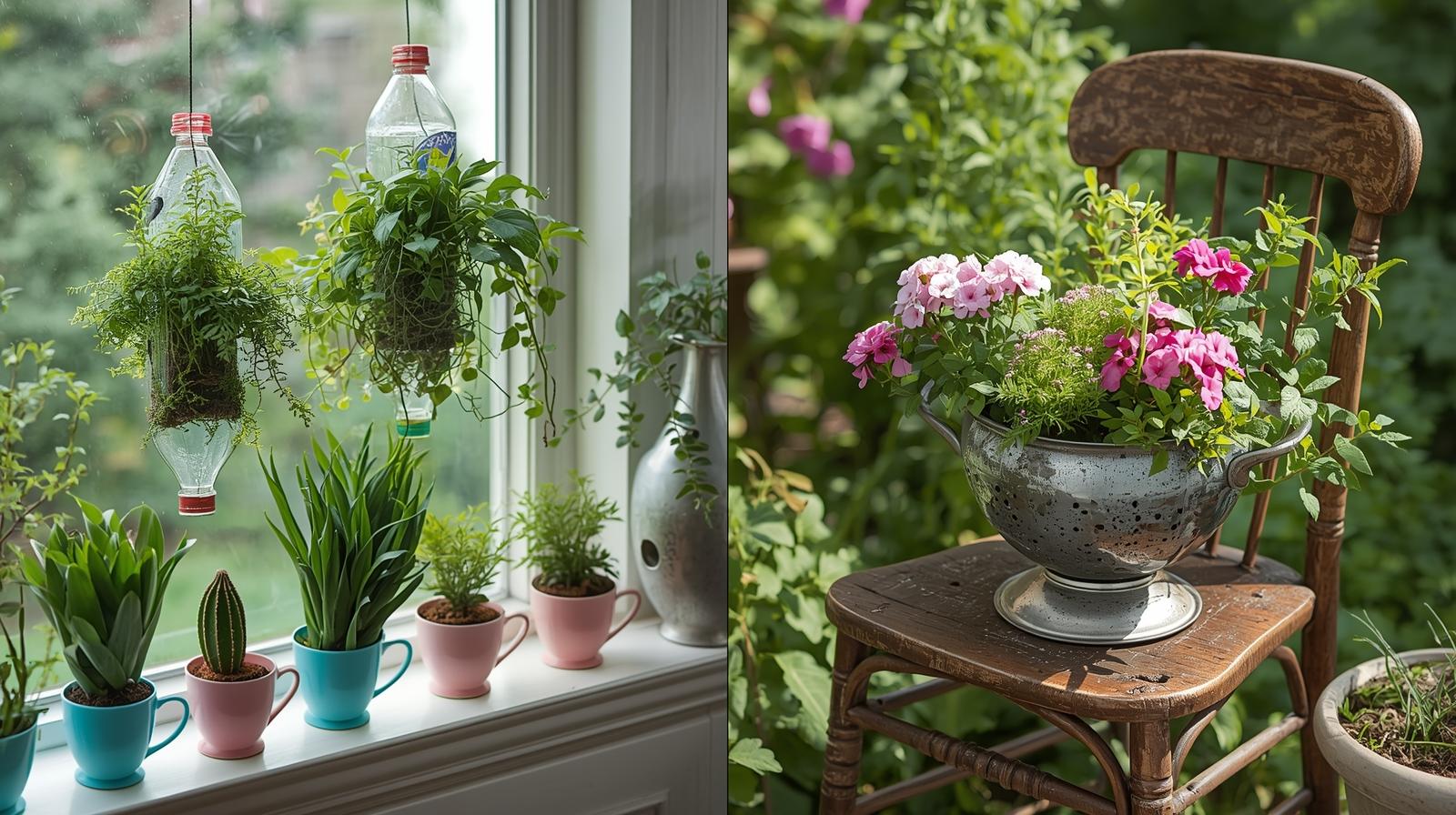 5 Upcycled Household Items You Can Turn into Planters Creatively for a Sustainable Garden